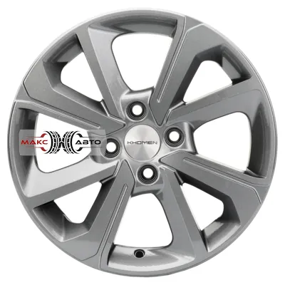 Диск Khomen Wheels KHW1501 (Logan/Sandero/Xray) 6x15 · 4x100 · DIA 60.1 · ET 40