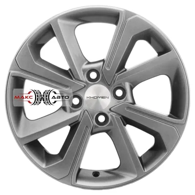Диск Khomen Wheels KHW1501 (Logan/Sandero/Xray) 6x15 · 4x100 · DIA 60.1 · ET 40