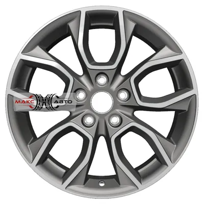 Диск Khomen Wheels KHW1713 (SantaFe) 7x17 · 5x114 · DIA 67.1 · ET 47