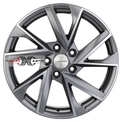 Диск Khomen Wheels KHW1714 (CX-5/i40/X-Trail) 7x17 · 5x114 · DIA 67.1 · ET 45