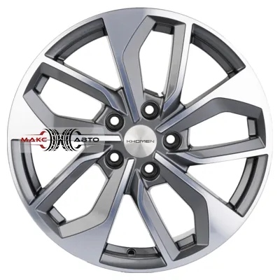 Диск Khomen Wheels KHW1703 (Changan/Geely/Lexus/Toyota) 7x17 · 5x114 · DIA 60.1 · ET 45