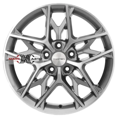 Диск Khomen Wheels KHW1709 (Changan/Geely/Lexus/Toyota) 7x17 · 5x114 · DIA 60.1 · ET 45