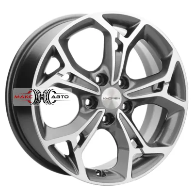 Диск Khomen Wheels KHW1702 (CX-5/Seltos/Optima) 7x17 · 5x114 · DIA 67.1 · ET 50