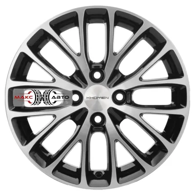 Диск Khomen Wheels KHW1506 (Rio/Solaris) 6x15 · 4x100 · DIA 54.1 · ET 48