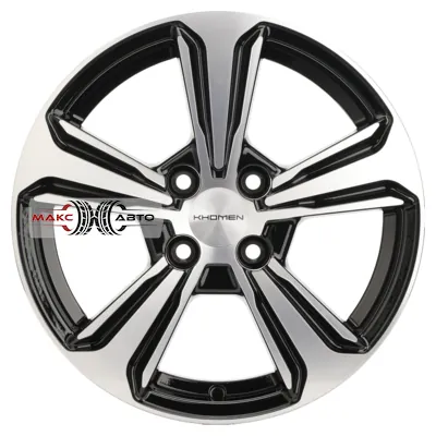 Диск Khomen Wheels KHW1502 (Rio/Solaris) 6x15 · 4x100 · DIA 54.1 · ET 46