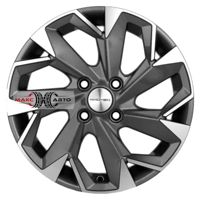 Диск Khomen Wheels KHW1508 (Cobalt) 6x15 · 4x100 · DIA 56.6 · ET 39